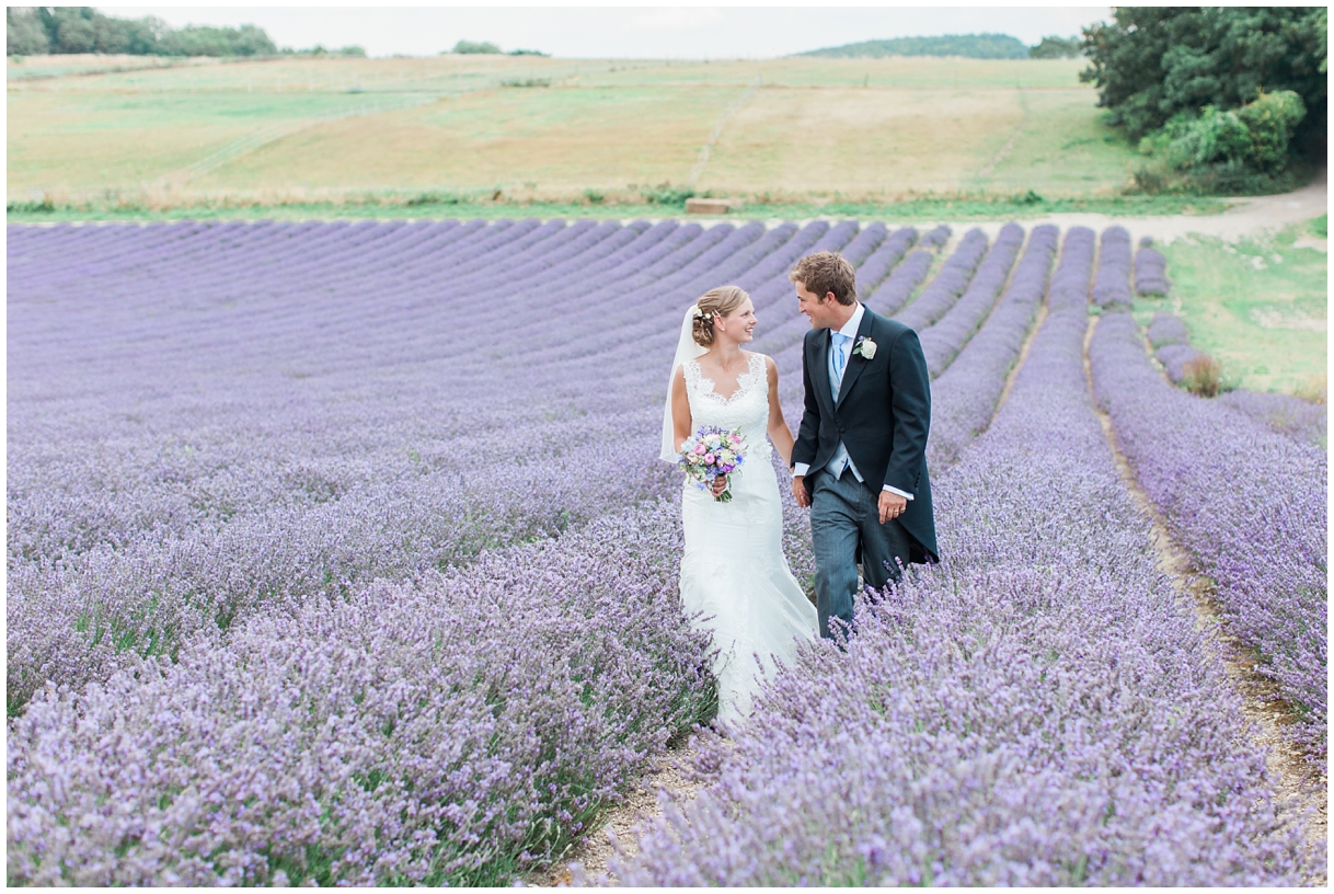 Lordington lavender wedding