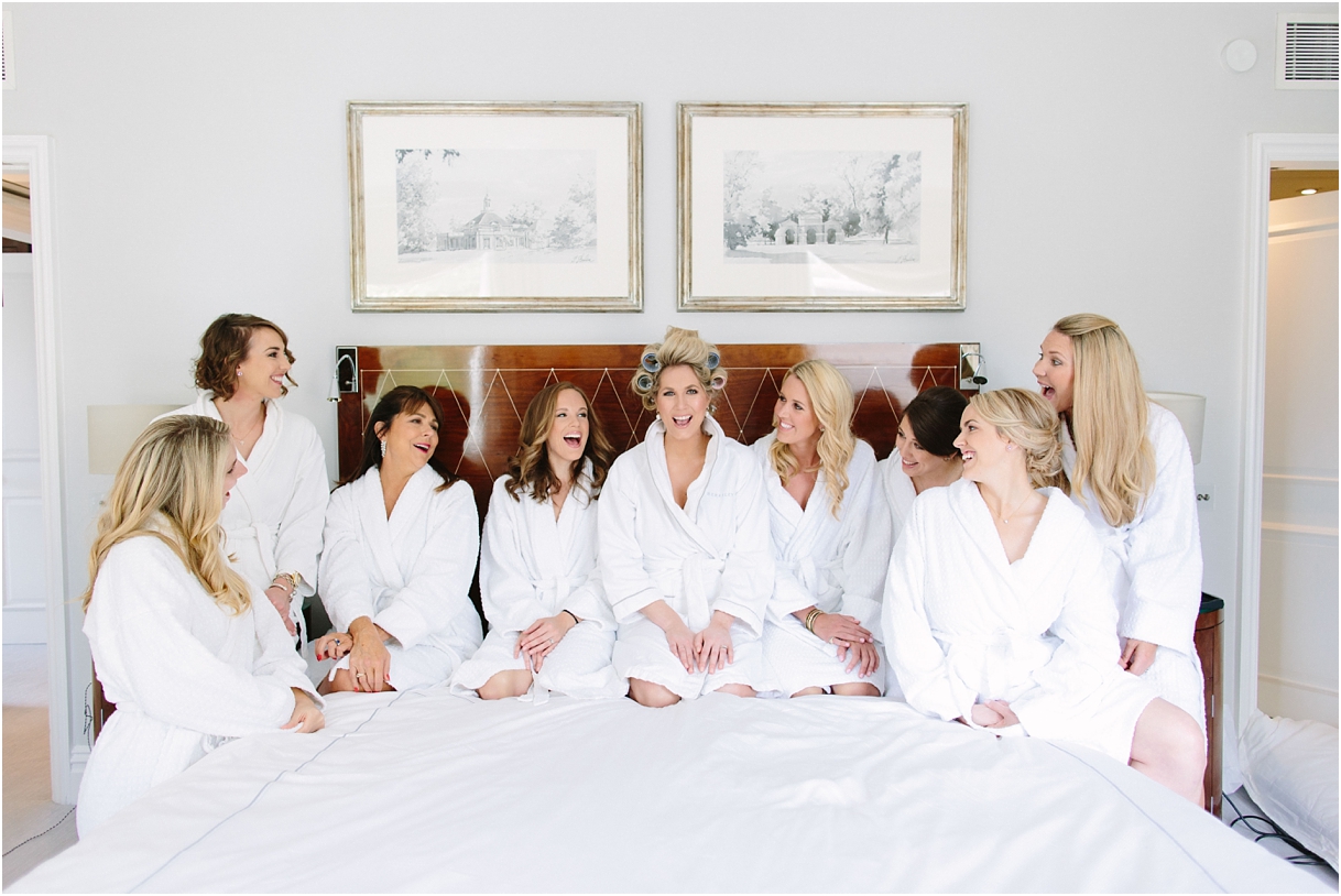 bridal-photo-bed-bridesmaids-robes-rollers