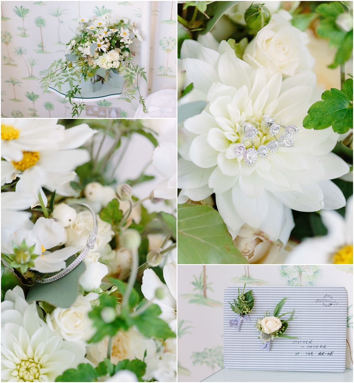 Wild-flower-wedding-bouquet-white-green-yellow