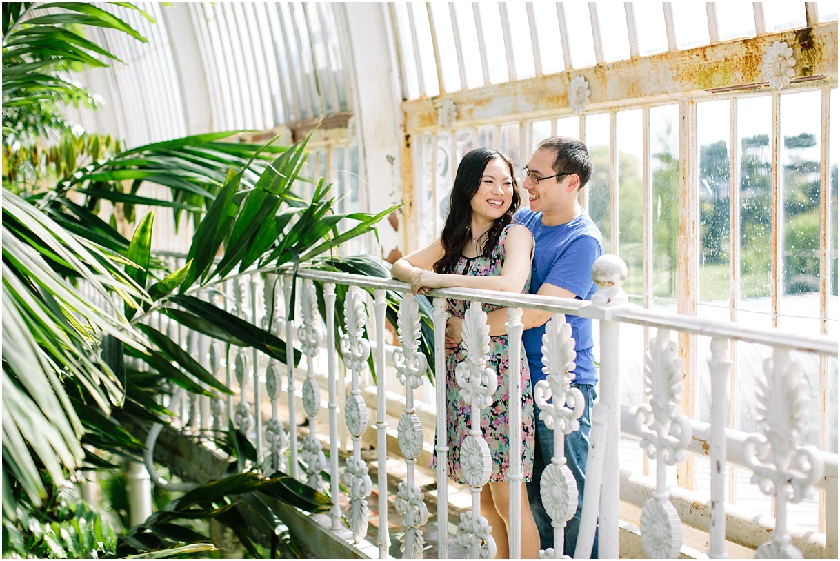 Kew-Gardens-Engagement-Photography