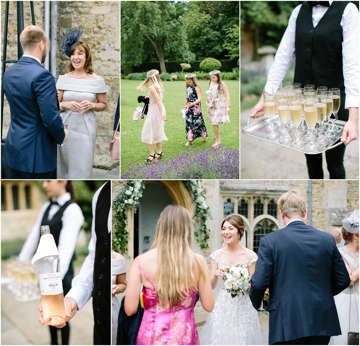 wedding reception at Notley Abbey