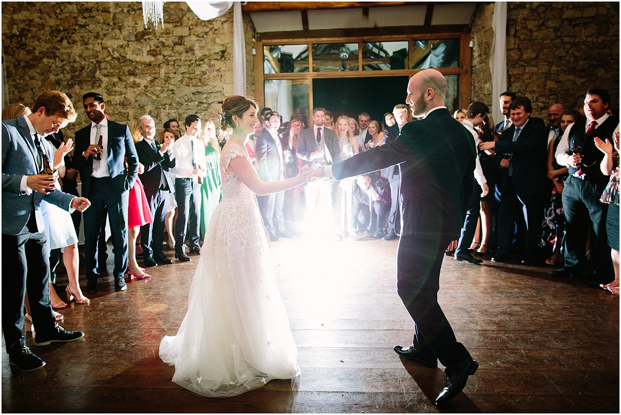 first dance at Notley Abbey