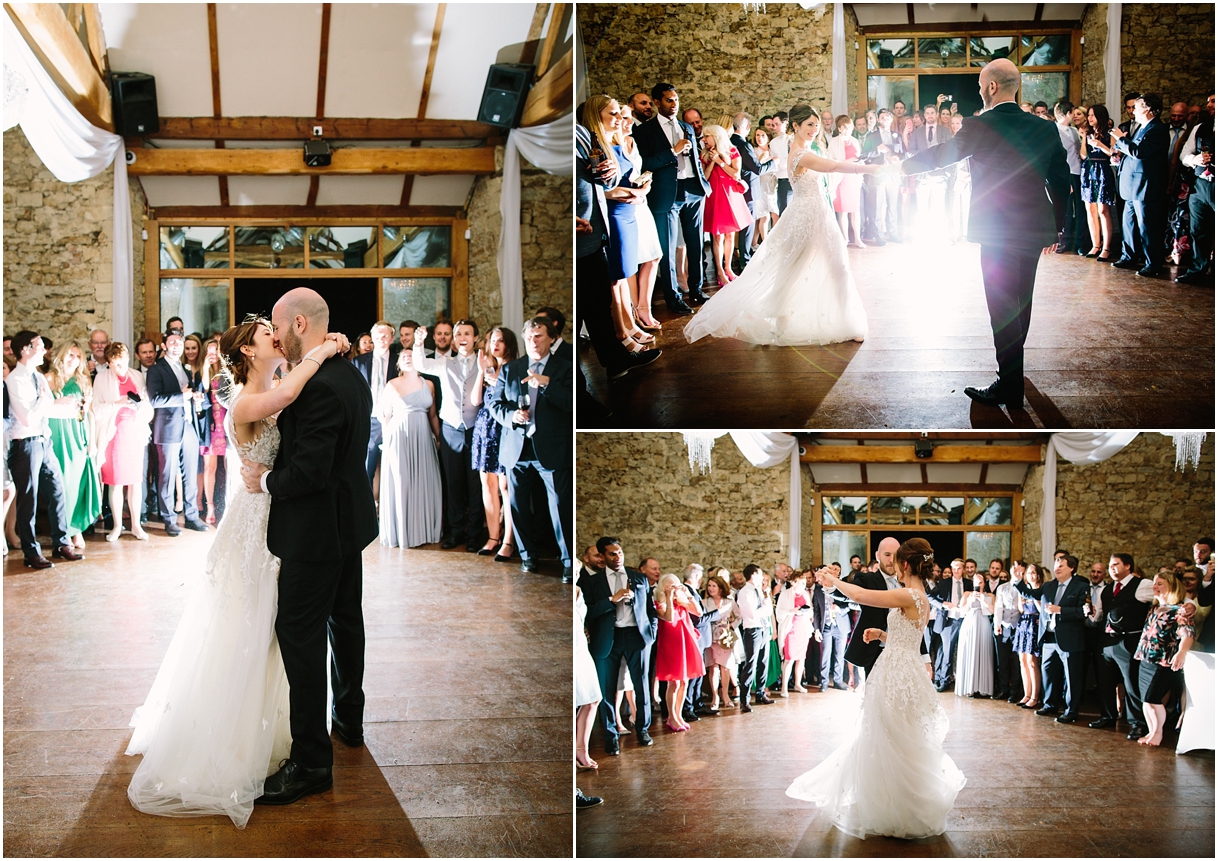 first dance at Notley Abbey