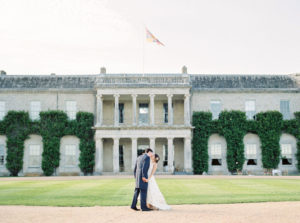 romantic wedding photography at Goodwood House