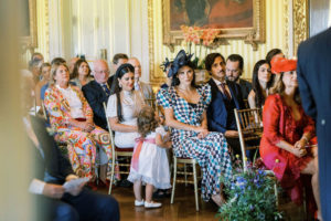 wedding ceremony at Goodwood House