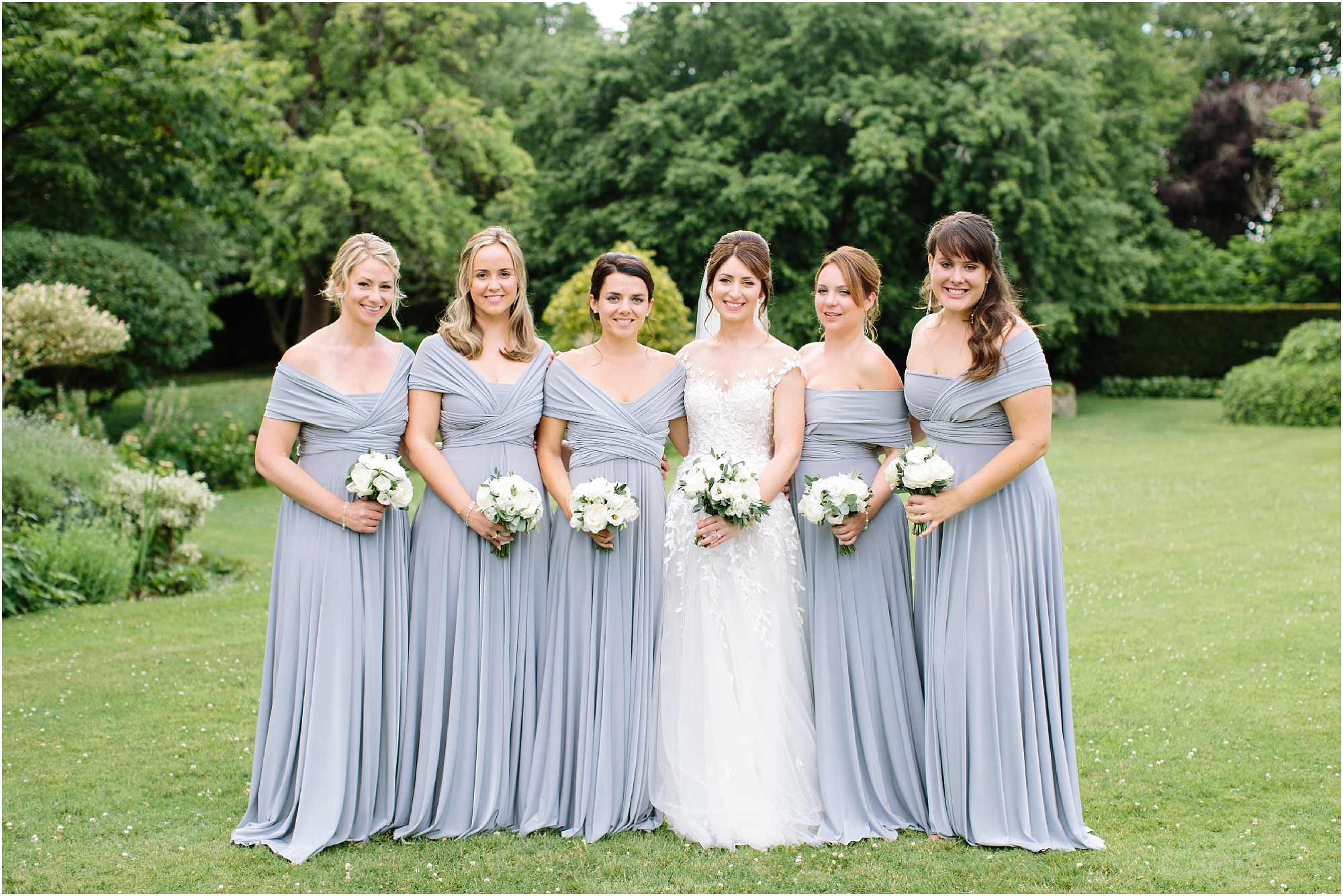 bridemaids in twobirds dresses