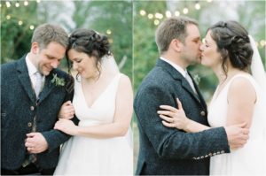 romantic bride and groom photos