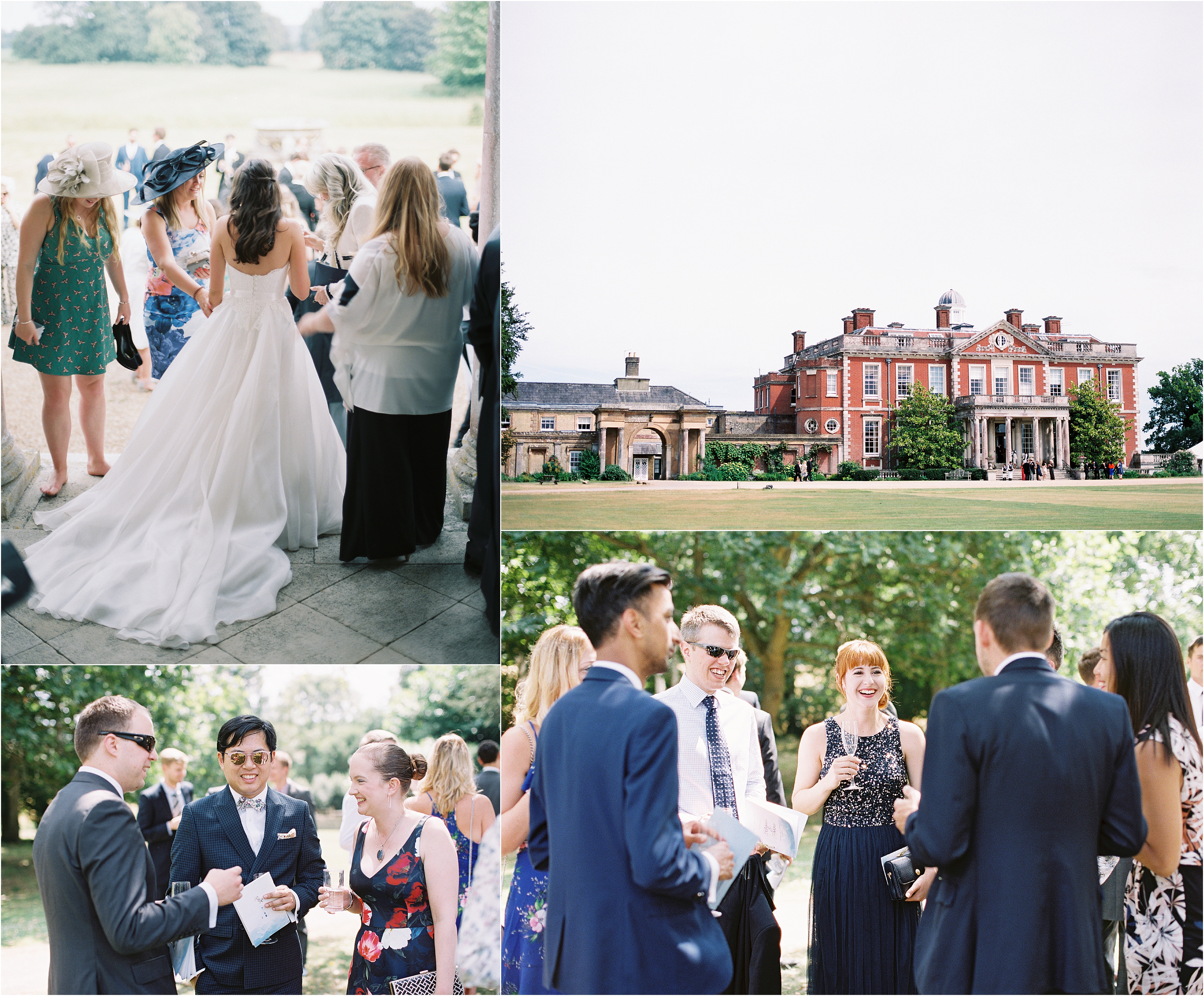 Wedding reception at Stansted House