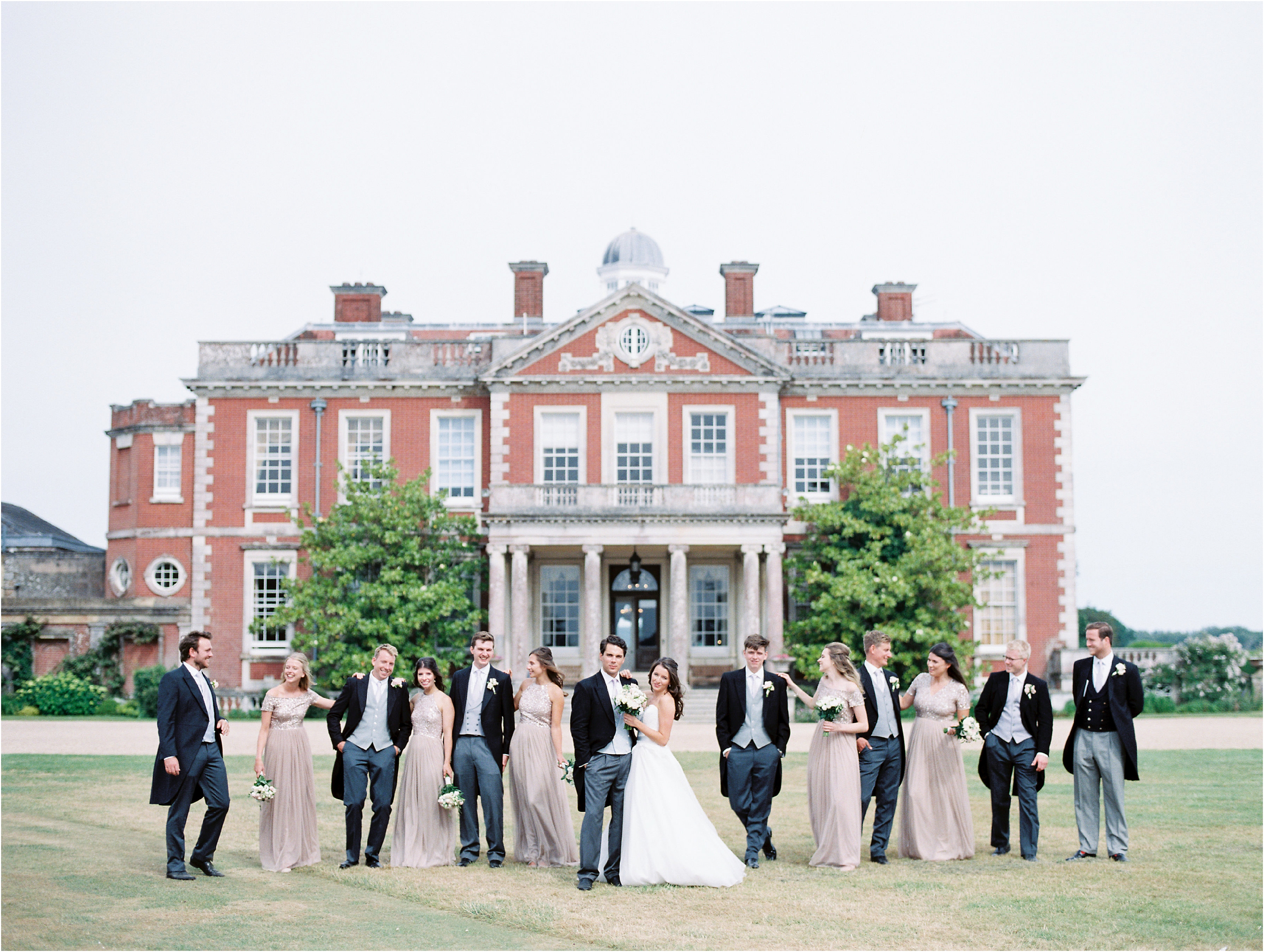 Bridal Party at Stansted House