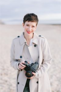 Romantic, timeless wedding photographer Camilla Arnhold on Dorset beach