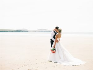 Wedding couple captured on film by UK wedding photographer Camilla Arnhold