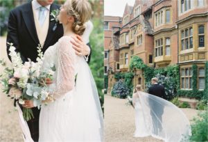 elegant bride and groom captured on film by Camilla Arnhold