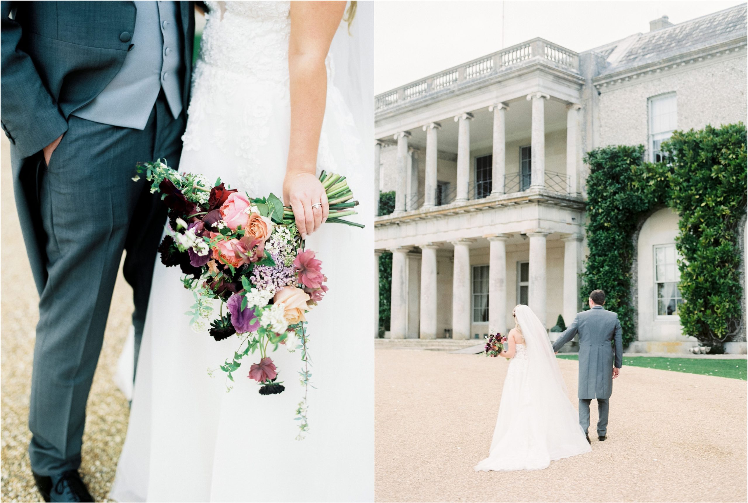 Bride and Groom at Goodwood House