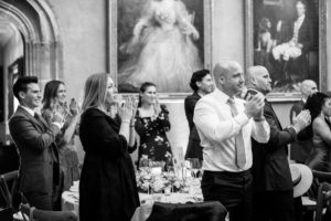 speeches at Cowdray House wedding