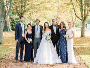 family photos at Ardington House wedding