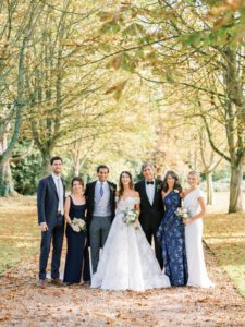 family photos at Ardington House wedding