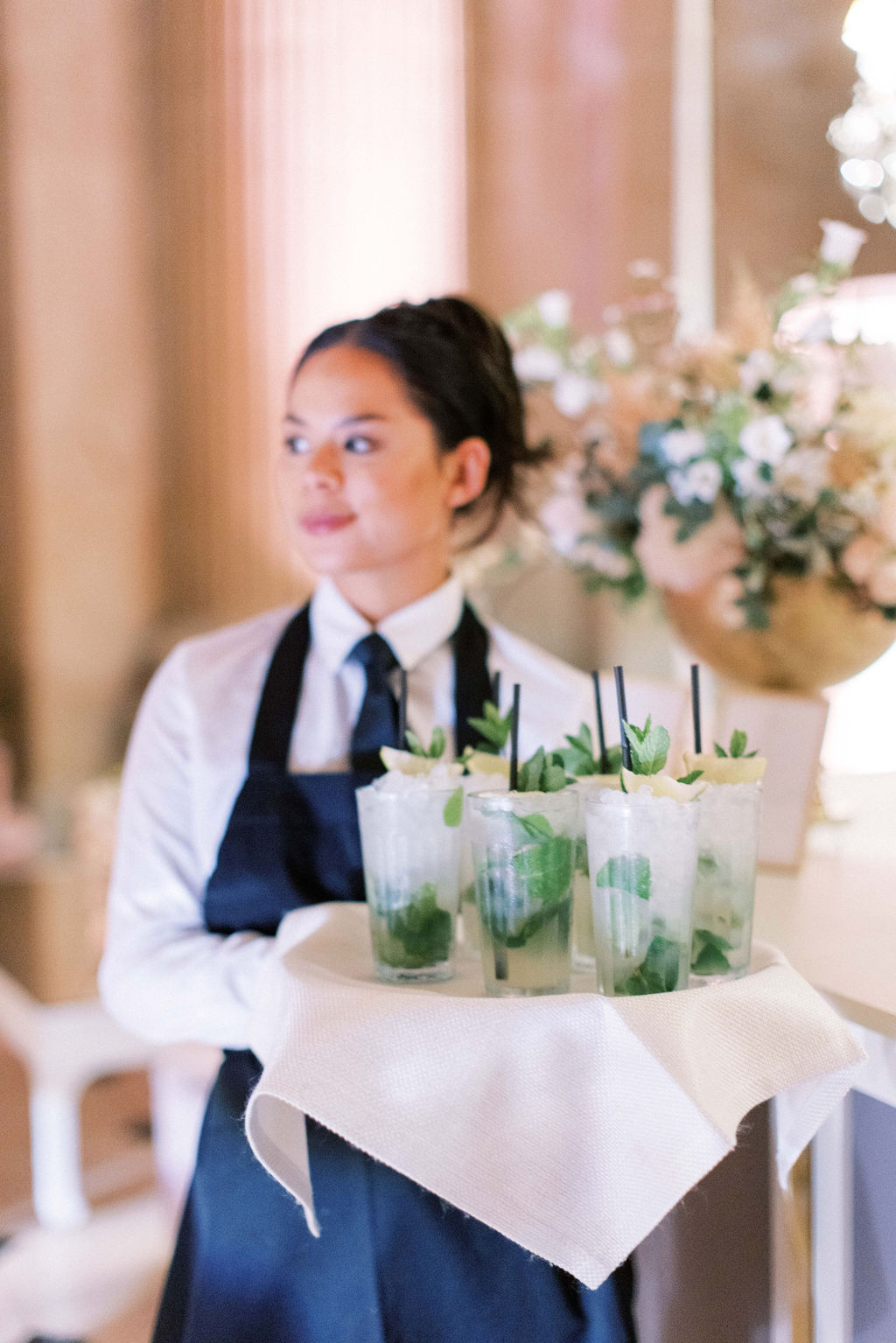 cocktails at Blenheim Palace wedding