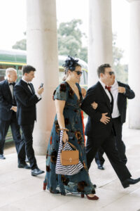 guests at Goodwood House Summer Wedding