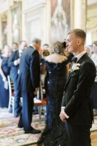 wedding ceremony at Goodwood House Summer Wedding