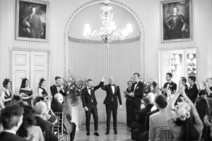 wedding ceremony at Goodwood House Summer Wedding