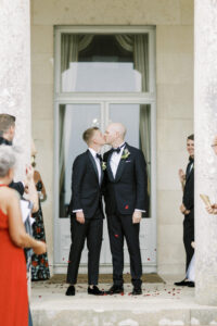 Confetti at Goodwood House Summer Wedding