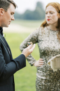 Champagne reception at Goodwood House Summer Wedding