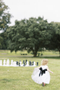 Champagne reception at Goodwood House Summer Wedding