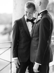 Grooms at Goodwood House Summer Wedding