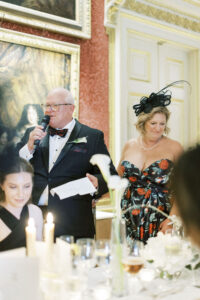 Speeches at Goodwood House Summer Wedding